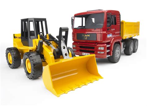 Bruder 2752 Construction Truck With Articulated Road Loader