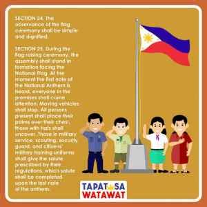 How Is A Proper Flag Ceremony (Philippines) Conducted? - The Philippines Today