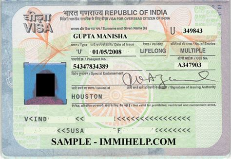 Where Is Visa Number On Indian Visa