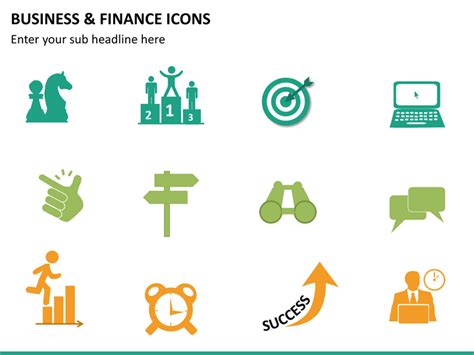 Business and Finance Icons PowerPoint | SketchBubble