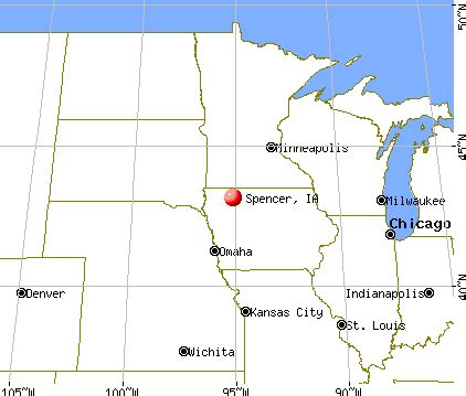 Spencer, Iowa (IA 51301) profile: population, maps, real estate ...