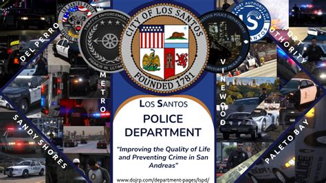 Member Made LSPD Banner - Los Santos Police Department - Department of Justice Roleplay