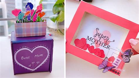 DIY Mother's Day Gifts Idea | Easy Paper Crafts | Gifts for your Mom # ...