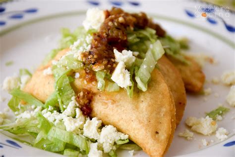 Quesadillas fritas | Quesadillas fritas, Recetas de comida, Recetas de ...