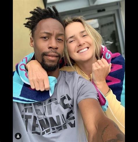 Photo : Gaël Monfils et Elina Svitolina. Instagram, le 2 juillet 2019 ...