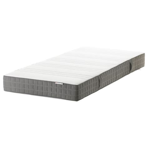 MORGEDAL Foam mattress, medium firm, dark gray, Twin - IKEA