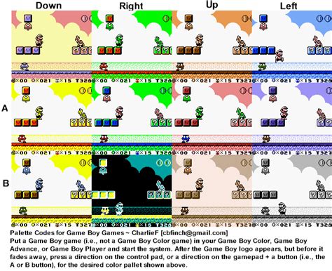 Color Palette Share Thread - GBJAM 5 community - itch.io