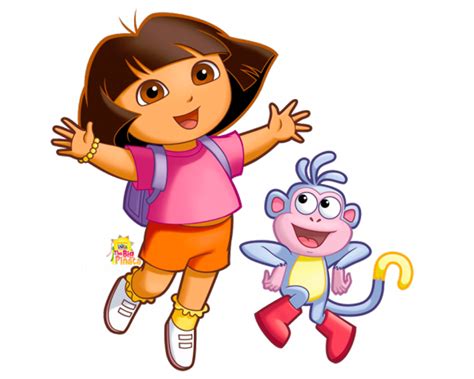 Cartoon Characters: Dora The Explorer (PNG)