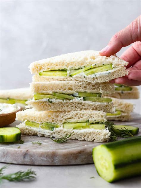 Cucumber Sandwich With Creamy Dill Spread | The Recipe Critic