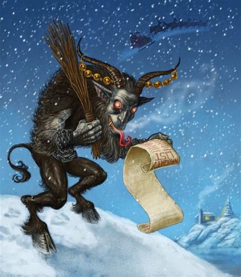 Creature Feature: Holiday Of Fear: Krampus | Pagans & Witches Amino