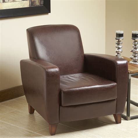 Lind Furniture Modavi Top Grain Leather Club Chair | Wayfair