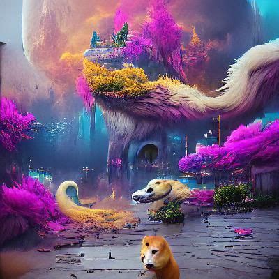 doge in alternate universe - AI Generated Artwork - NightCafe Creator