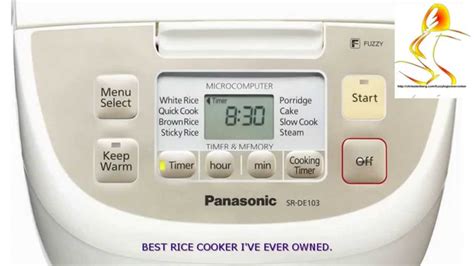 Review of the Best Fuzzy Logic Rice Cooker- Simply Amazing! - YouTube