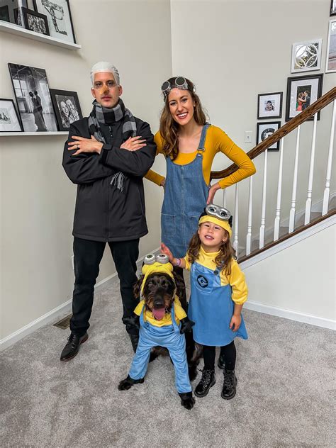 HAPPY HALLOWEEN! - Our Minion Family Costumes (+ our dog!)