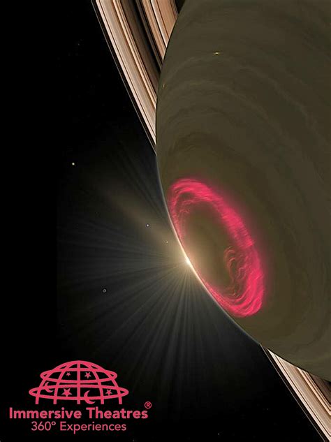 🔭 RING OF LIGHT 🔭 - the dazzling aurora at Saturn's south pole. We come ...