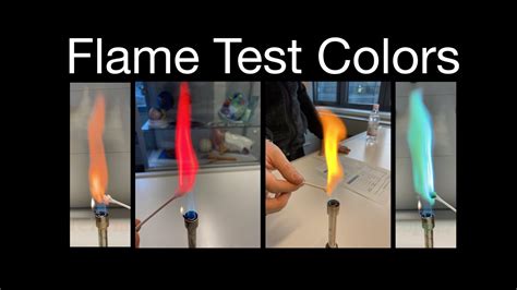 Flame Test Colors