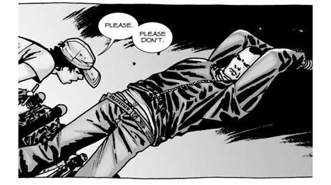 'The Walking Dead' finale recreates Negan's issue 100 entrance ...