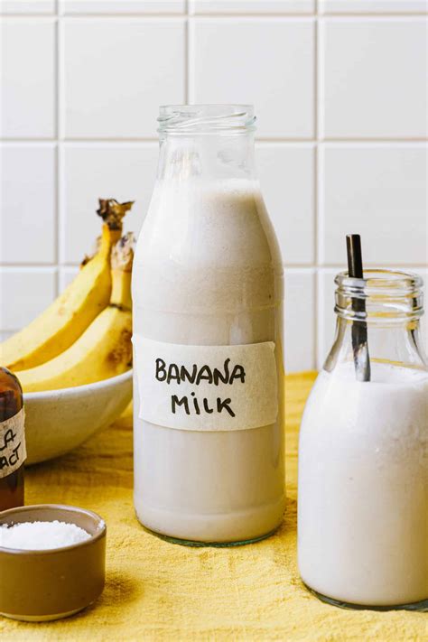 Creamy Banana Milk - Kalejunkie