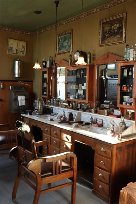 Classic Barber Shop Interior