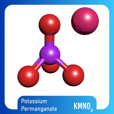 Potassium permanganate 3D Model KMnO4 3D model | CGTrader