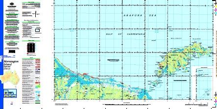 Mornington Island 1-250,000 Topographic Map - Maps, Books & Travel Guides