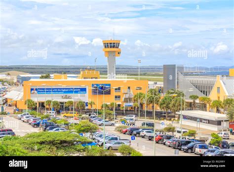 View of Curacao International Airport Stock Photo - Alamy