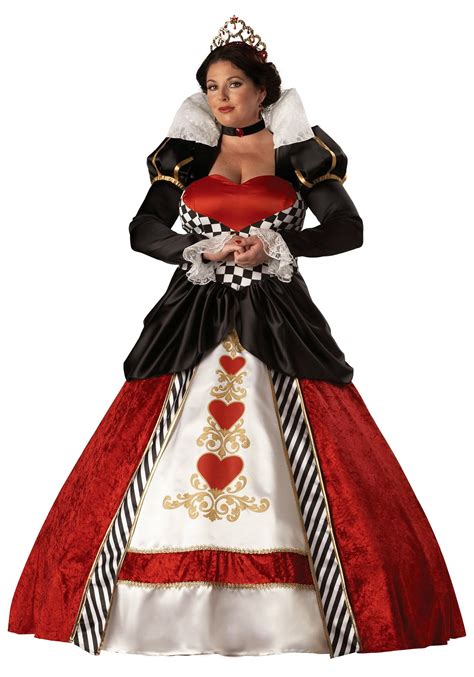 Plus Size Women's Queen of Hearts Costume | Queen of Hearts Costumes