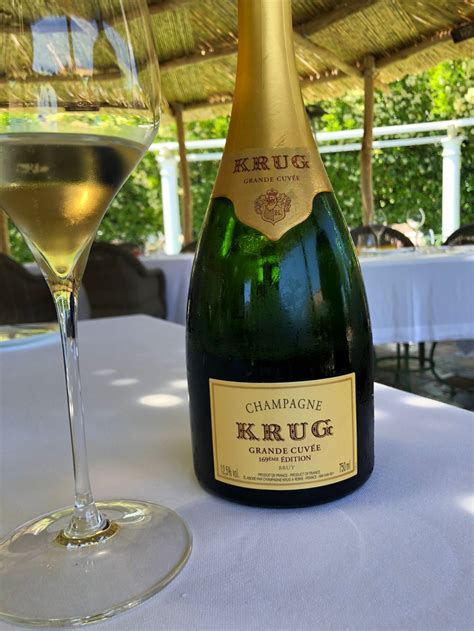 Champagne Krug ultima edizione della Grande Cuveè