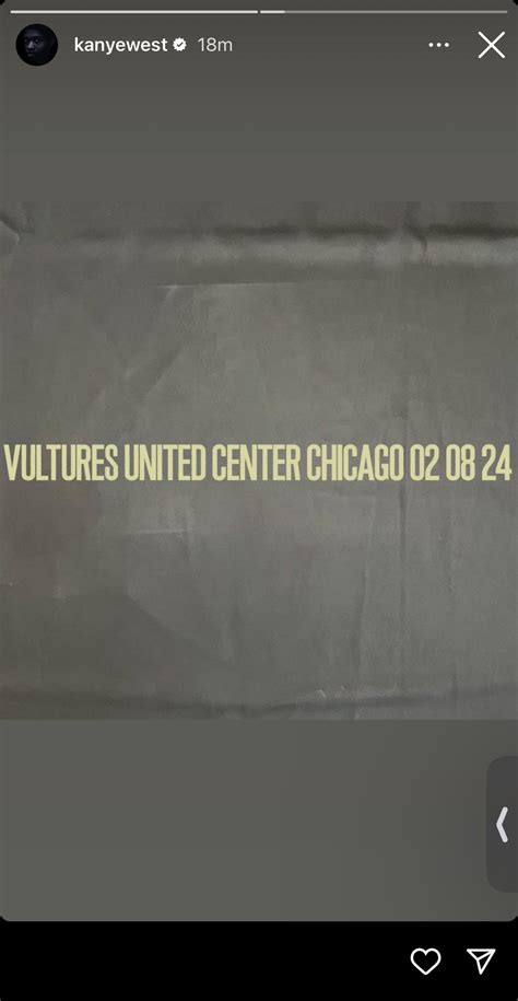 Ye announces Vultures listening party at United Center in chicago this Thursday : r/playboicarti