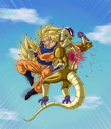 Accurate Goku VS Frieza by Leo-Syron on DeviantArt