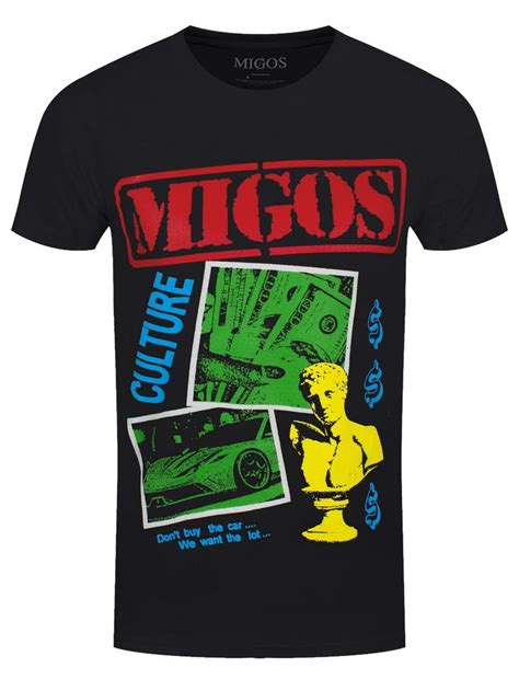 Migos Don't Buy The Car Men's Black T-Shirt | Black tshirt, Migos, Men