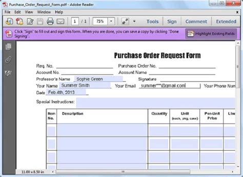 Acrobat Fillable Form Fields - Printable Forms Free Online