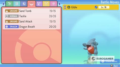 Pokémon Brilliant Diamond and Shining Pearl Gible location: How to get Gible and movesets for ...