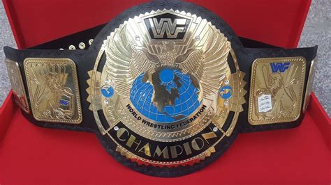 WWF BIG EAGLE WRESTLING CHAMPIONSHIP GOLD PLATED - Wrestling