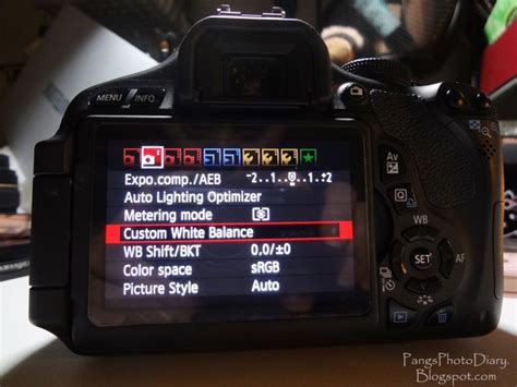 Pang's Photo Diary: Photography Tips: Why You Should Set Your White ...