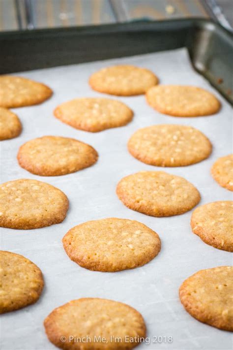 Benne Wafers - Charleston's Classic Sesame Seed Cookies - Pinch me, I'm eating