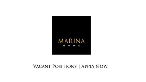 Marina Home Jobs Retail Manager