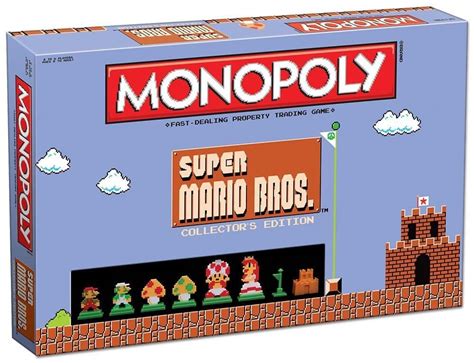 Super Mario Bros Monopoly Collector's Edition Board Game | eBay