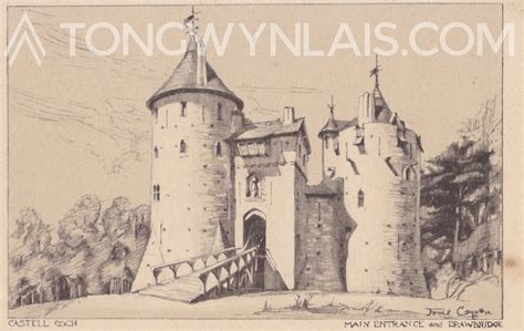 30 Castell Coch postcard front – Tongwynlais.com