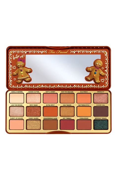 Too Faced Gingerbread Extra Spicy Eyeshadow Palette (USD $165 Value) | Nordstrom