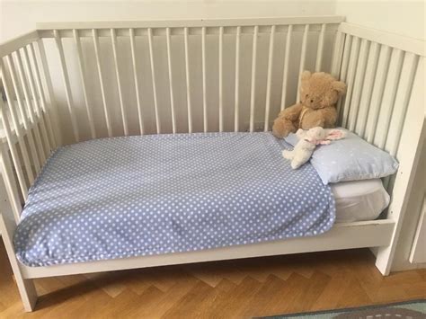 Ikea baby cot and bed am doing mattress | in Barnet, London | Gumtree