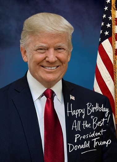 20+ Donald Trump Birthday Card Templates FREE - Candacefaber