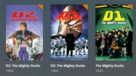 [Request] The Mighty Ducks Trilogy : r/PlexPosters