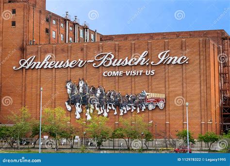 Anheuser-Busch Inc Brewery Saint Louis Editorial Image | CartoonDealer ...