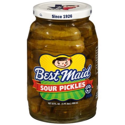 Best Maid Whole Sour Pickles, 22 oz - Kroger