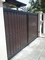 Download Tubular Modern Fence Design Philippines Gif