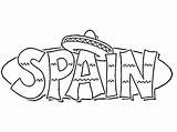 Spain Coloring Pages  Best For Kids sketch template