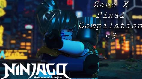 zane and pixal being the best couple ever in ninjago - YouTube