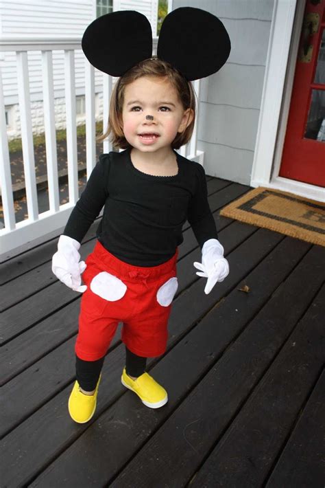 5 disfraces caseros sin coser Mickey And Minnie Costumes, Mickey Mouse Halloween Costume, Diy ...