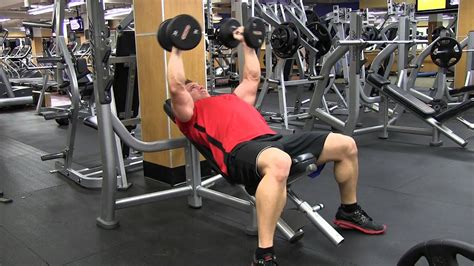 Incline Dumbbell Chest Press to Chest Fly - YouTube